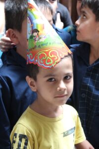 جشن پایان سال تحصیلی در مدرسه کودکان کار جلال آل احمد
